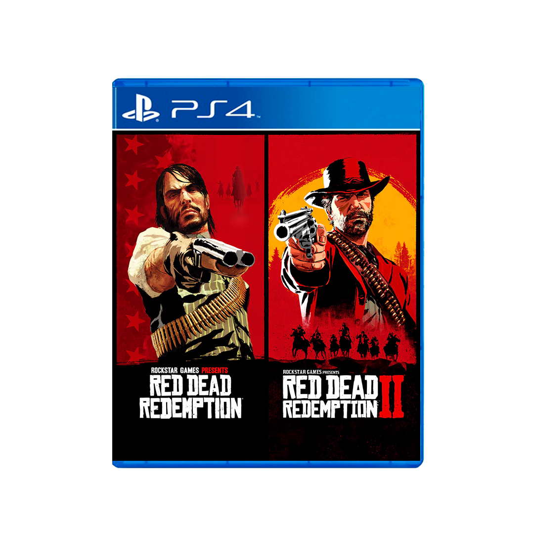 Lote de Red Dead Redemption y Red Dead Redemption 2 PS4
