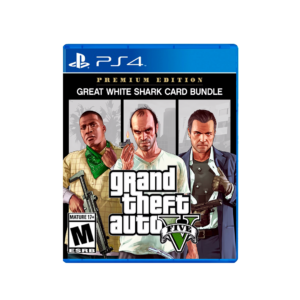 Grand Theft Auto V: Edición Premium y tarjeta Gran tiburón blanco (PS4)